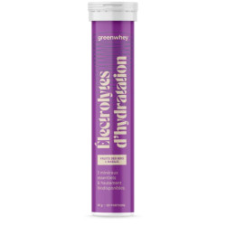 electrolytes d'hydratation fruits des bois basilic greenwhey