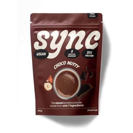 poudre protéine choco nutty SYNC