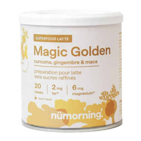 préparation instantanée magic golden numorning 125g