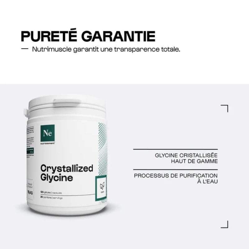 Glycine cristallisée nutrimucle