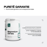 magnesium citrate nutrimuscle - 120 gélules