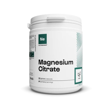 magnesium citrate nutrimuscle 120 gélules