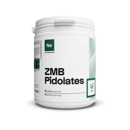 zmb pidolates nutrimuscle 120 gélules