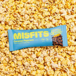 protein bar misfits caramel popcorn sweet salty