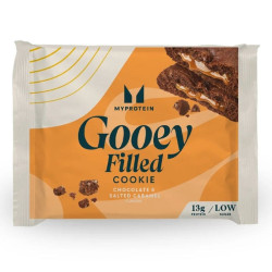 myprotein vegan gooey filled cookie chocolate salted caramel