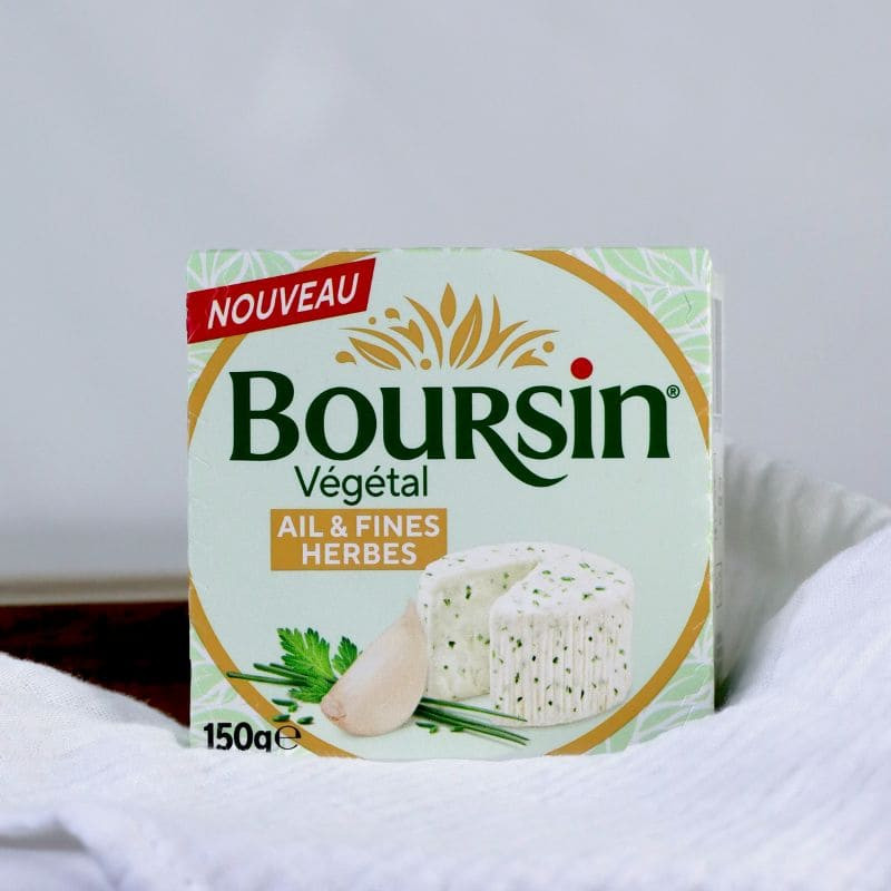 boursin vegetal ail et fines herbes
