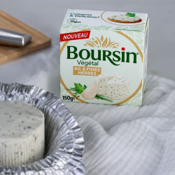 boursin vegan ail et fines herbes