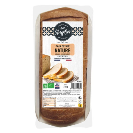 pain de mie nature L Angelus 350g