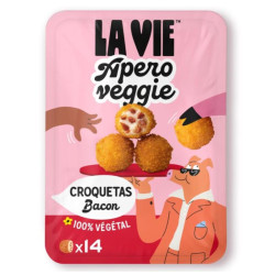 croquetas bacon vegetal la vie 140g