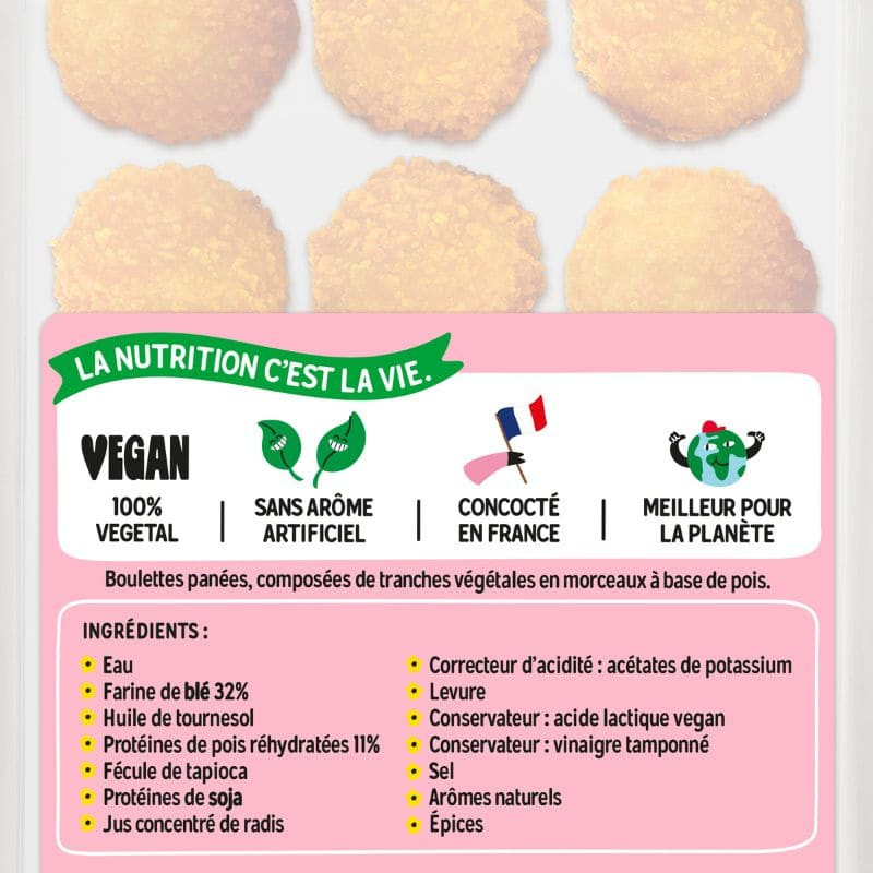 la vie croquetas jambon vegetal
