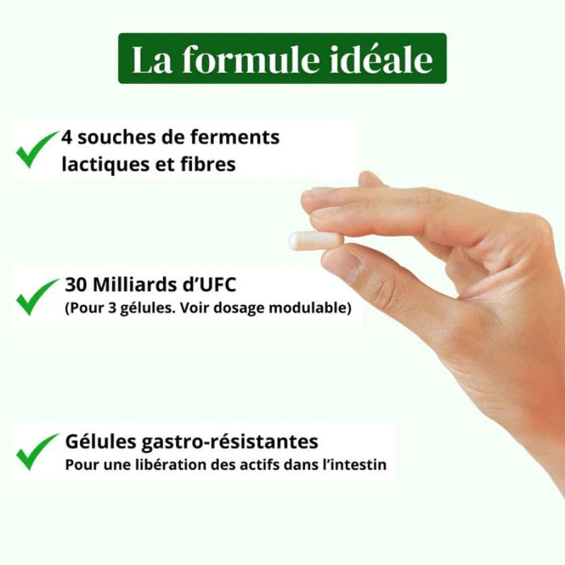 vegaflore argalys probiotiques & fibres