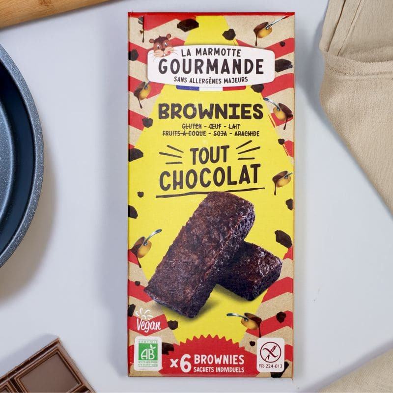 la marmotte gourmande brownies tout chocolat