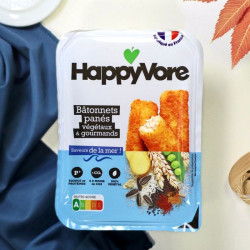 bâtonnets panés végétaux happyvore saveur de la mer