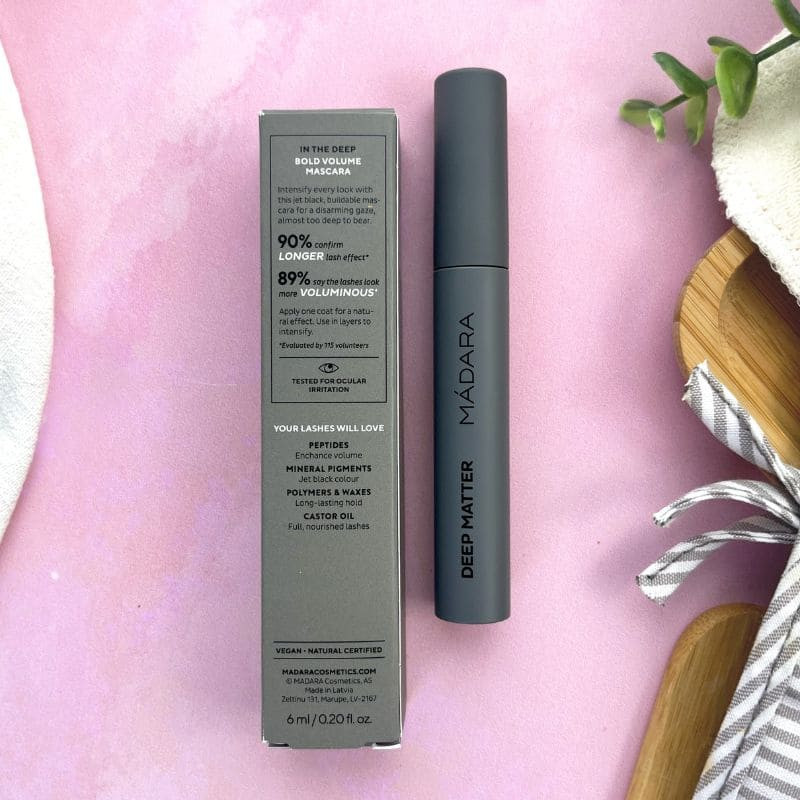 mascara madara volume intense deep matter