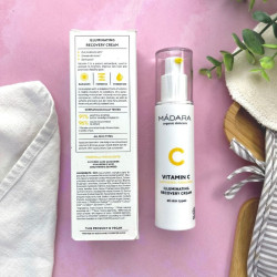 vitamin c illuminating recovery cream madara