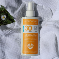 alphanova crème solaire Sun 30 spray