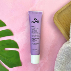 soin contour des yeux et lèvres bio avril