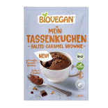 preparation mugcake brownie caramel sale biovegan