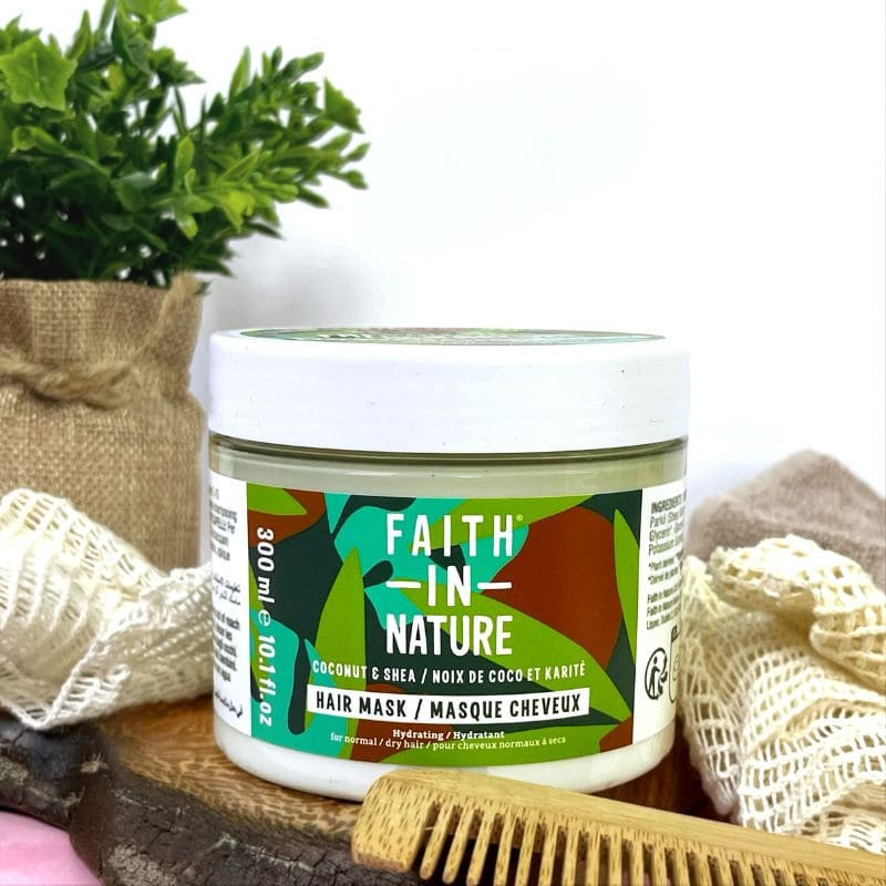 Faith In Nature Coconut & Shea Butter Hydrating Hair Mask (300ml) Ab 5