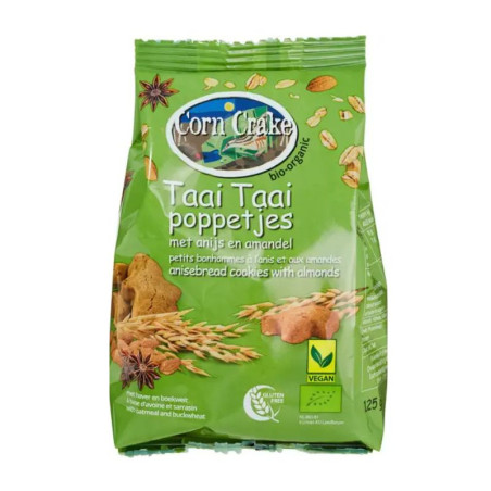 biscuits petits bonhommes anis amandes corn crake 125g