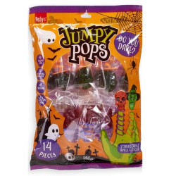 sucettes jumpy pops becky's 140g