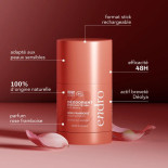 deodorant stick rechargeable endro rose framboise