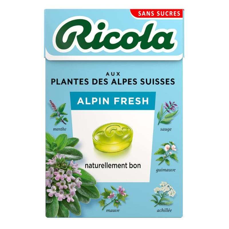 bonbon ricola alpin fresh 50g