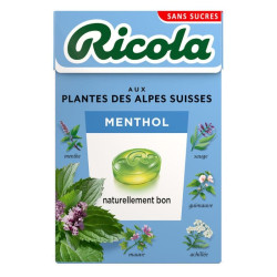 bonbon ricola menthol 50g