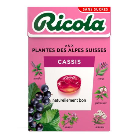 bonbon ricola cassis 50g