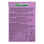 ricola bonbon fleurs de sureau