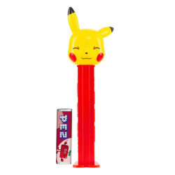 distributeur pez pokemon pikachu rouge et recharge