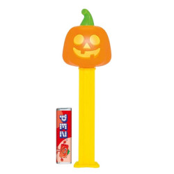 distributeur pez halloween citrouille et recharge