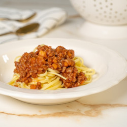 heura haché végétal recette de bolognaise