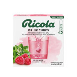 drink cubes waterdrop ricola framboise melisse x12