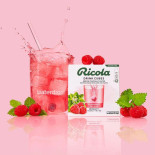 waterdrop ricola drink cubes framboise melisse