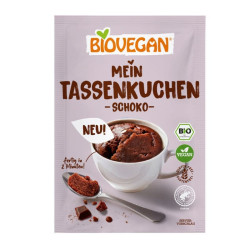 preparation mug cake chocolat biovegan 55g
