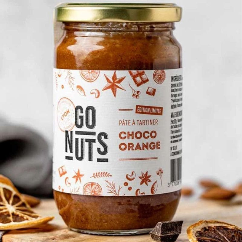 Go Nuts pate a tartiner choco orange 270g