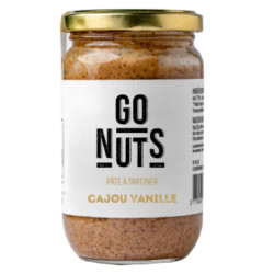 pate a tartiner cajou vanille go nuts