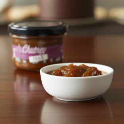 chutney de figues dans un bol