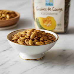 graines de courge dans un bol