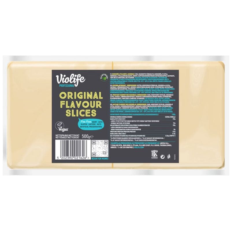 violife original tranches 500g violife original tranches 500g