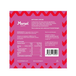 marsel delight loukoum vegan rose mure