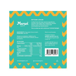 marsel delight loukoum vegan pistache