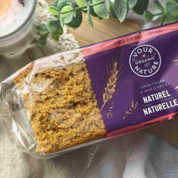 zoom sur le pain d'épices sans miel et vegan