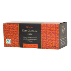 disques chocolat noir gingembre