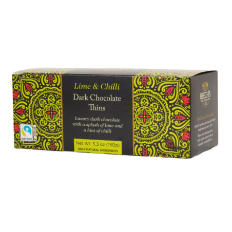 disques chocolat noir citron vert piment 150g