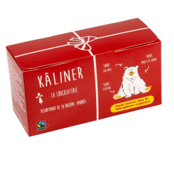 assortiment 30 rochers chocolat fourres kaliner