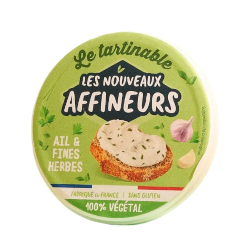 le tartinable ail et fines herbes les nouveaux affineurs 120g
