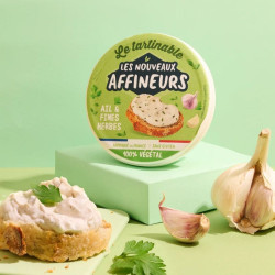 les nouveaux affineurs tartinable ail et fines herbes