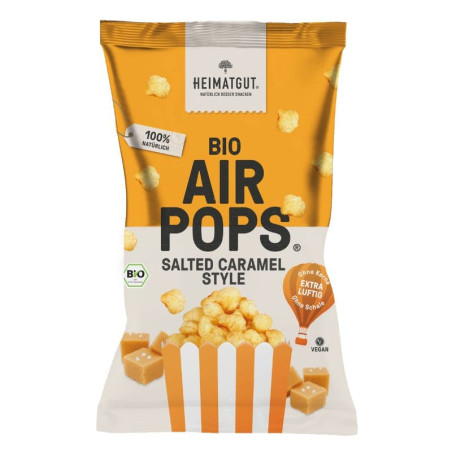 airpops caramel salé heimatgut 55g